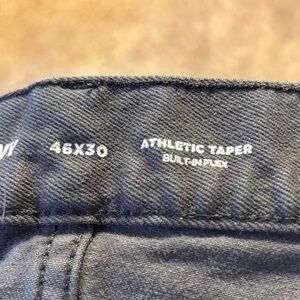 Old Navy Dark Gray Athletic Taper Jeans